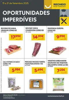 Pré-visualização Recheio - Oportunidades Imperdíveis válido de 15.09.2025