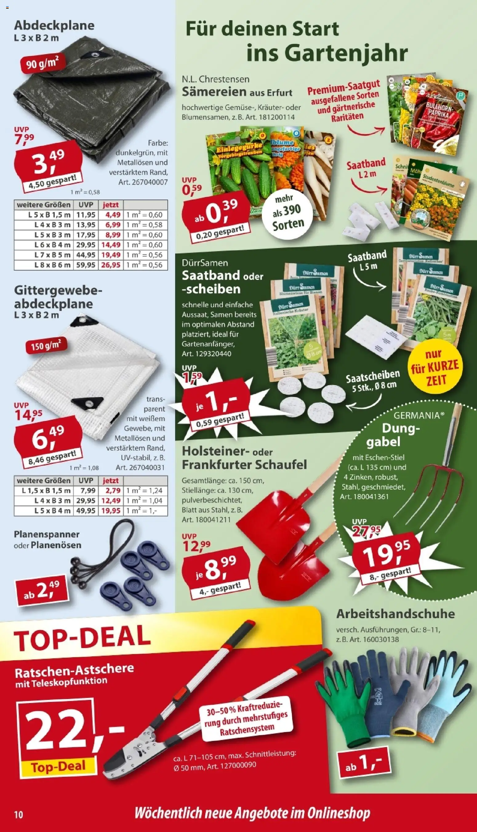 Sonderpreis Baumarkt Prospekt 	 – gültig ab 03.01.2026 | Seite: 10 | Produkte: Paprika