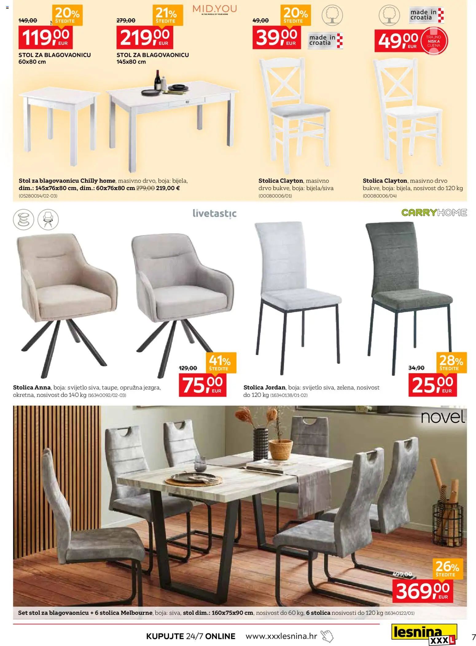 Lesnina katalog | vrijedi od 01.12.2025 | Stranica: 7