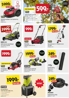 Forhåndsvisning av Jula kundeavis gyldig fra 23.04.2026 | Side: 5 | Produkter: Motorsag, Dartpilar, Суміш дитяча, Gressklipper