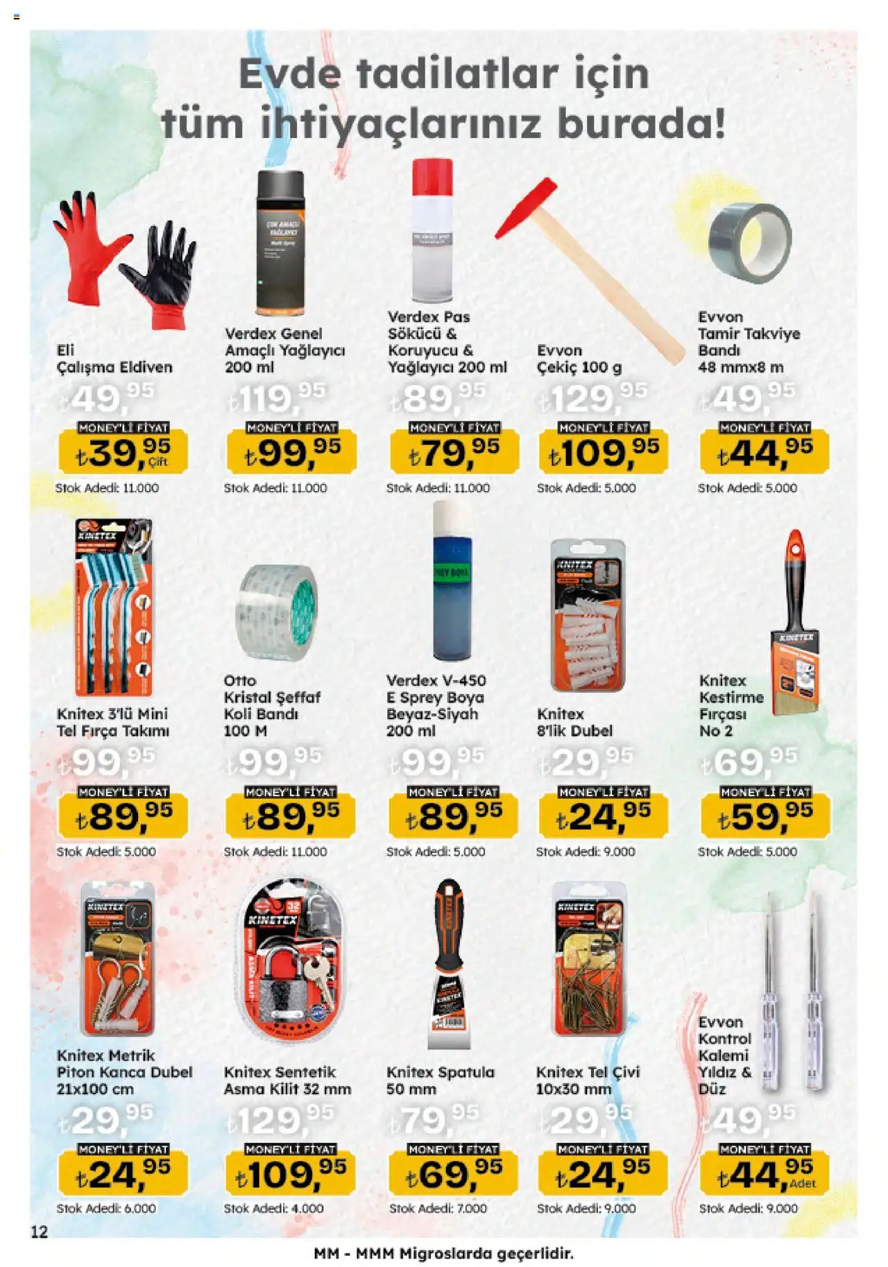 Migros Katalog - Migroskop - 11.09.2025 tarihinden itibaren geçerlidir | Sayfa: 116 | Ürünler: Fırça, Spatula, Eldiven, Kanca