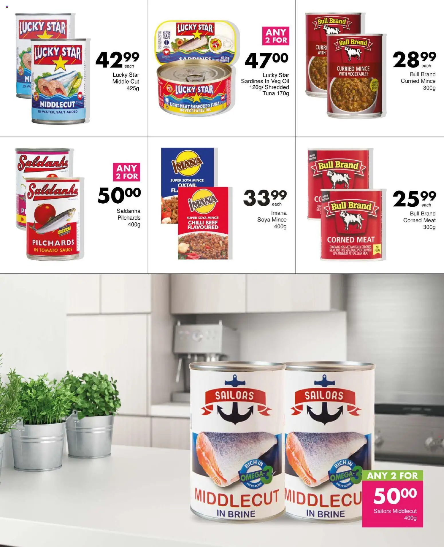 New Save catalogue – valid from 13.11.2025 | Page: 19 | Products: Pilchards, Pork, Sauce, Chilli