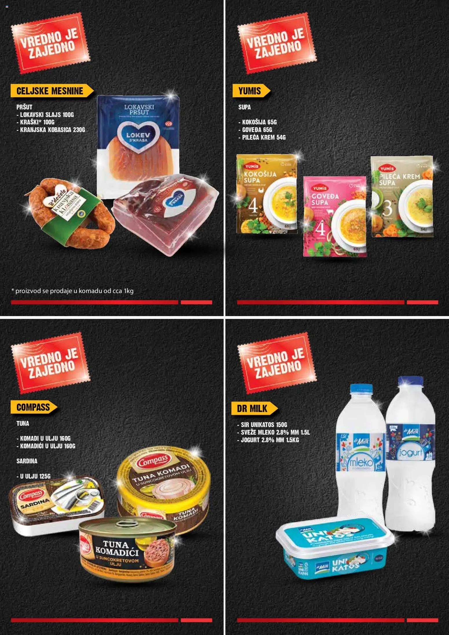 Idea katalog - važi od 16.04.2026 | Strana: 6 | Proizvode: Sveže mleko, Mleko, Jogurt, Sardina