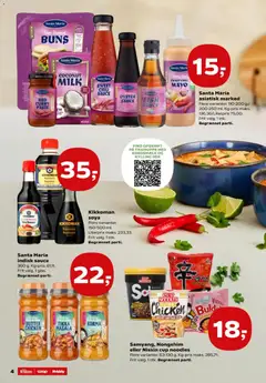 Kvickly - Tilbudsavis uge 14-15 gyldig fra 07.04.2026 | Side: 4 | Produkter: Kokosmælk, Sushi