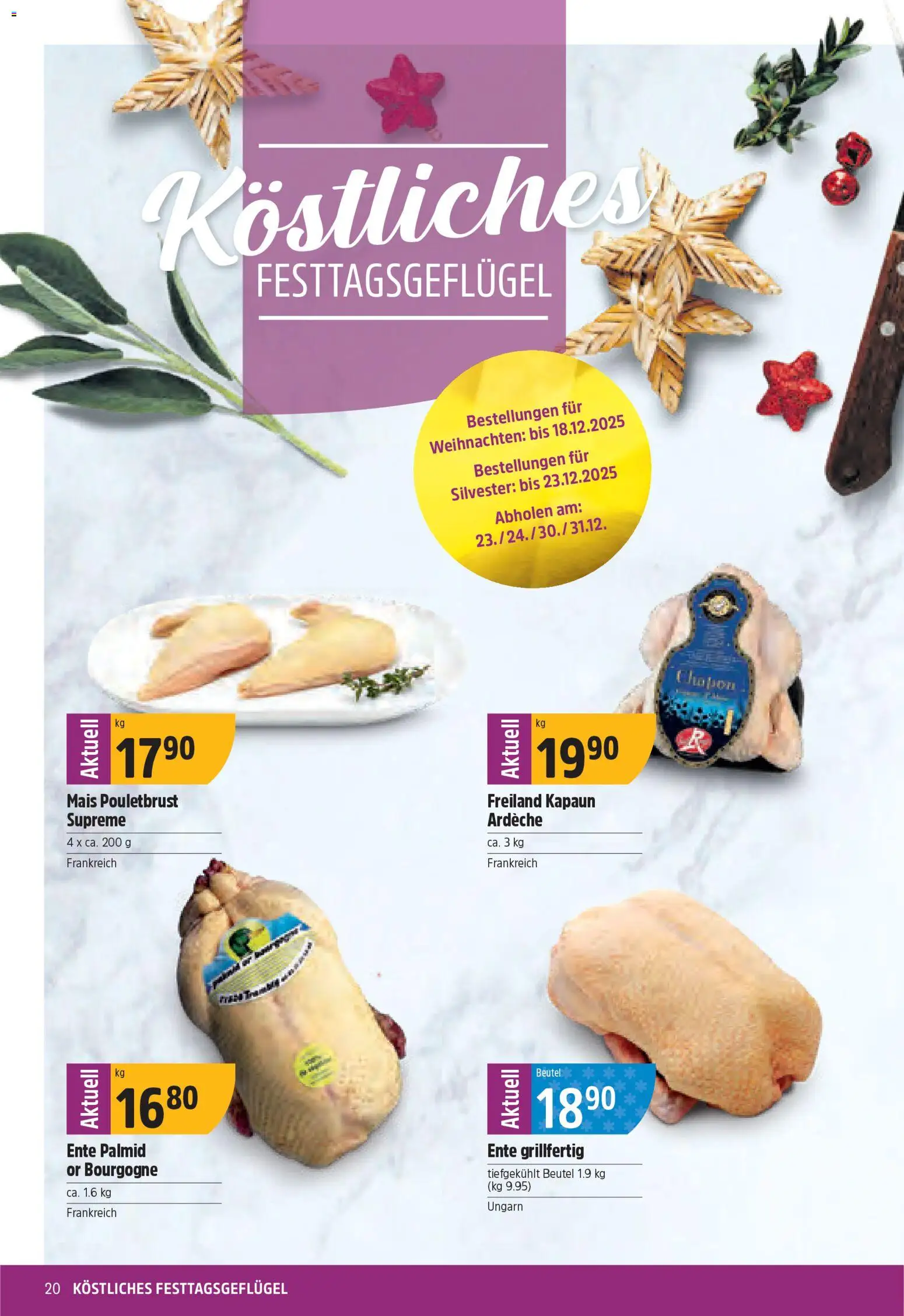 TopCC - Black Friday – gültig ab 01.12.2025 | Seite: 20 | Produkte: Pouletbrust