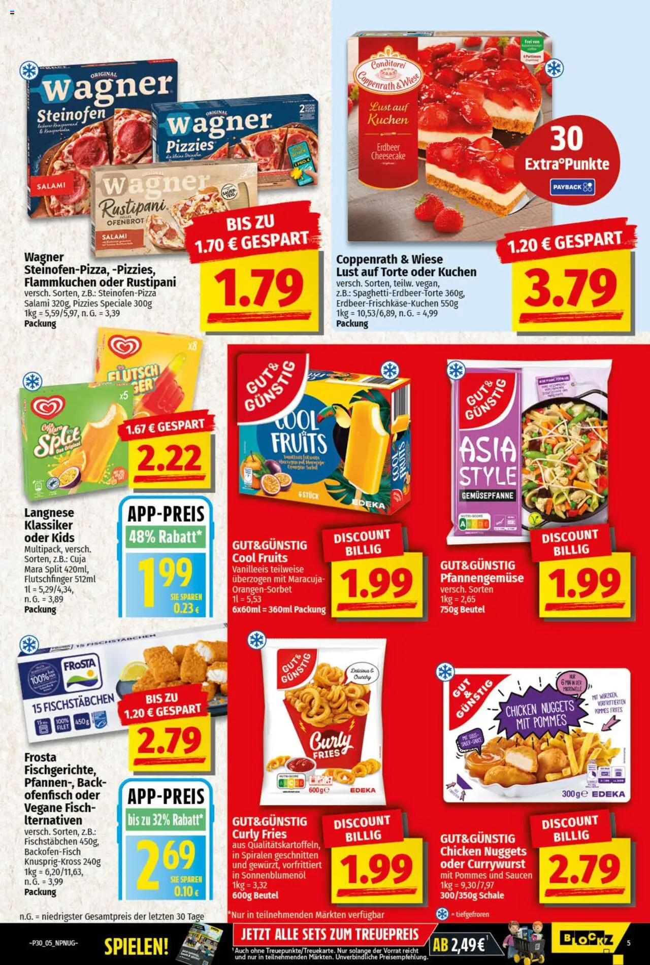 nah & gut Prospekt 	 - gültig ab dem 21.07.2025 | Seite: 5 | Produkte: Mikrowelle, Langnese, Sonnenblumenol, Pommes