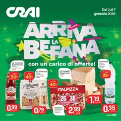 Anteprima del volantino Volantino CRAI	 valido a partire dal 02.01.2026