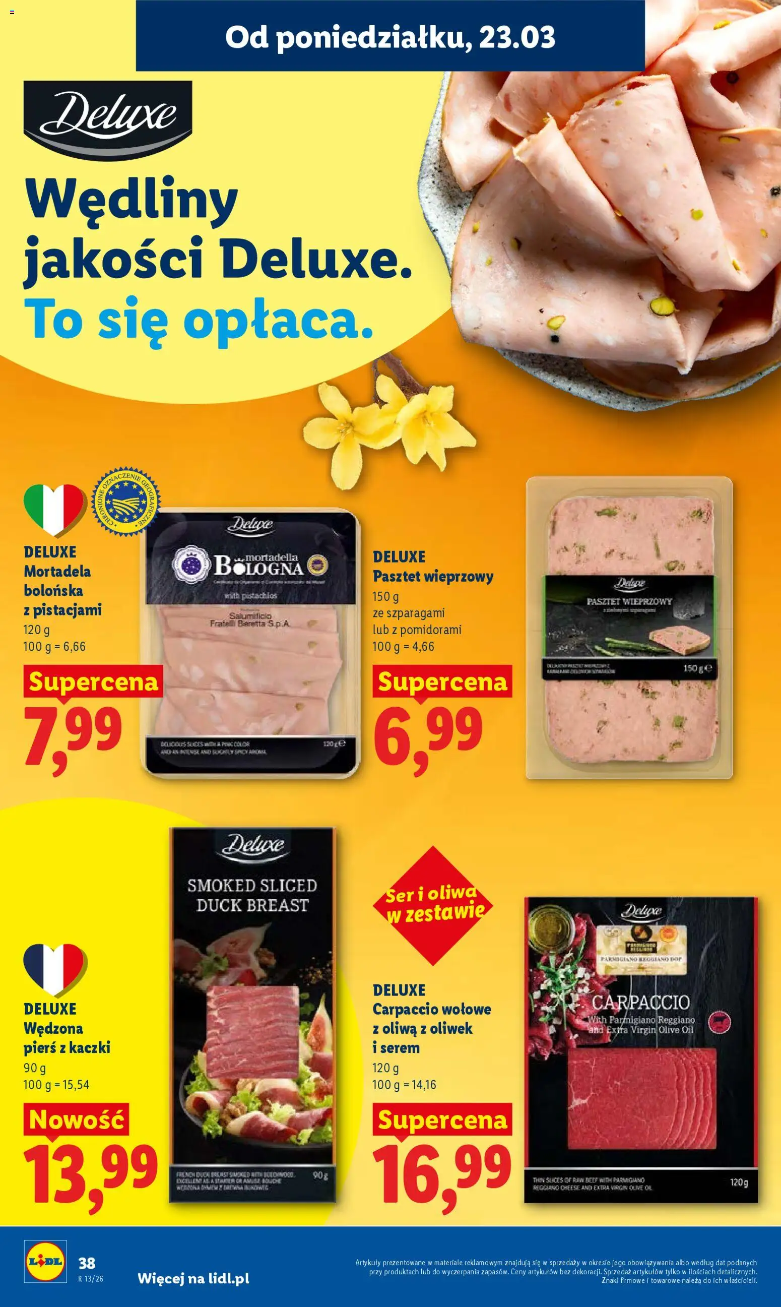 Lidl gazetka od 23.03.2026 | Strona: 38