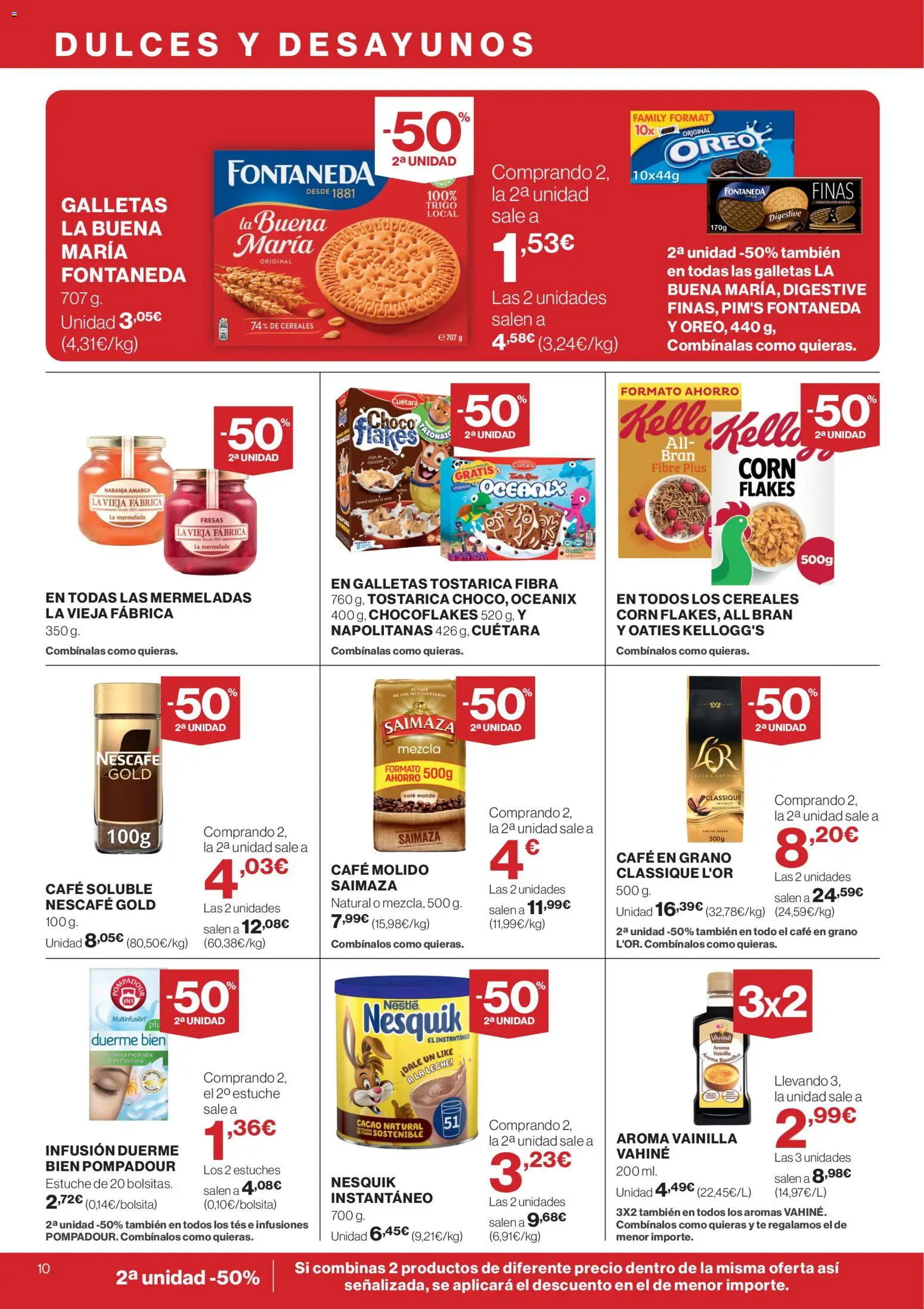 Supercor Canarias │ válido desde el 12.02.2026 | Página: 10 | Productos: Café molido, Fresas, Café en grano, Φρυγανιές σικάλεως