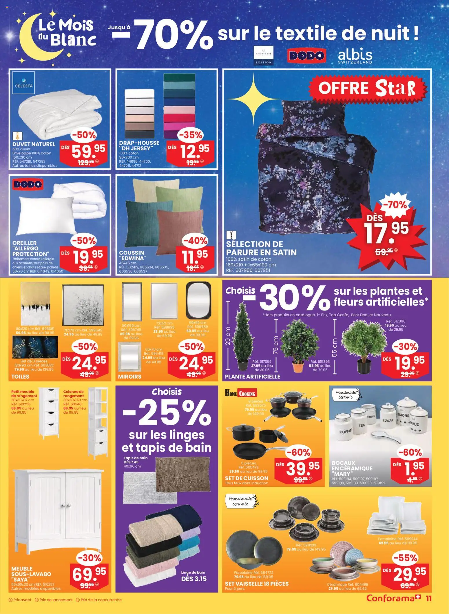 Conforama Aktionen FR – gültig ab 31.12.2025 | Seite: 11 | Produkte: Top