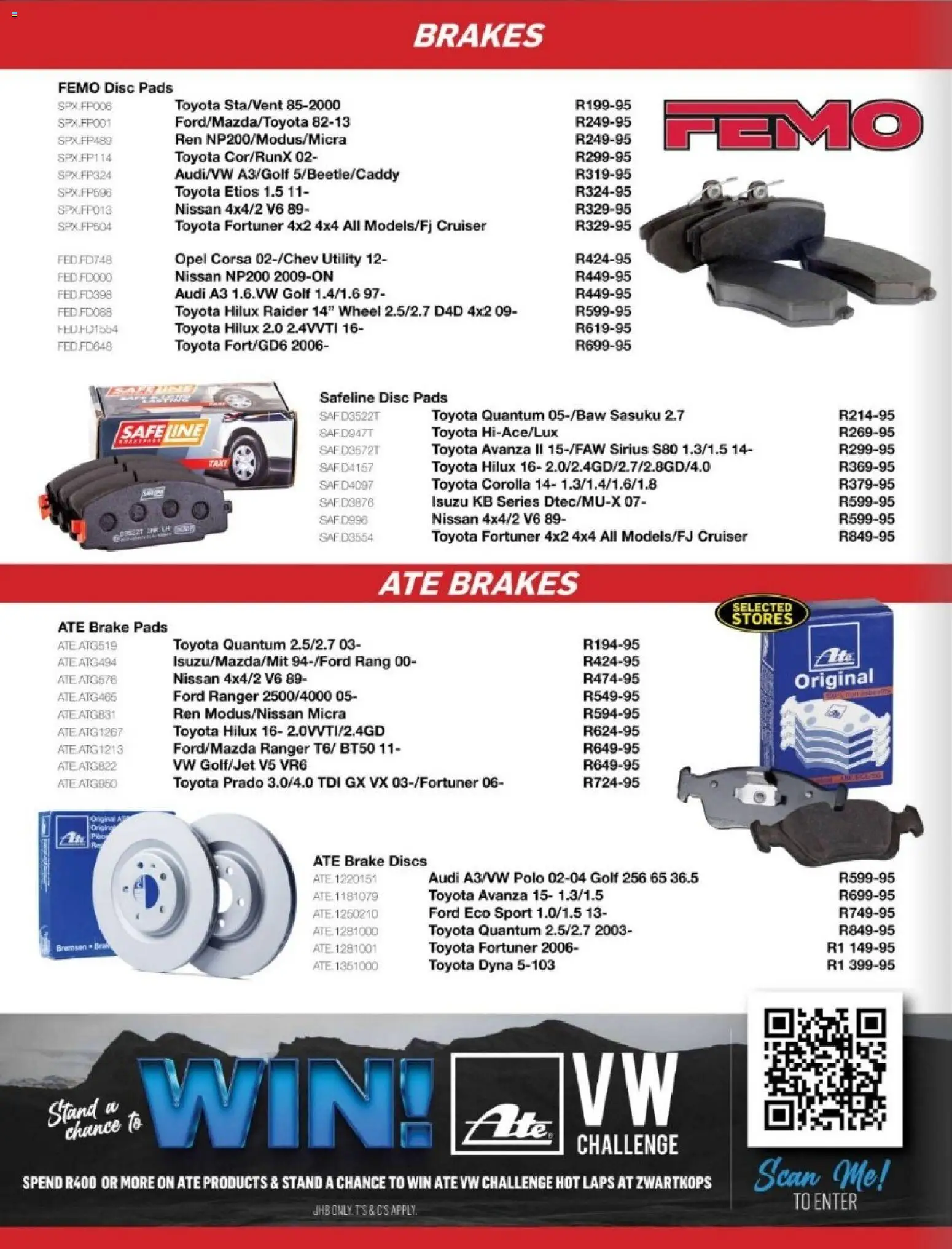 New AutoZone catalogue – valid from 23.01.2026 | Page: 24 | Products: Utility, Pads