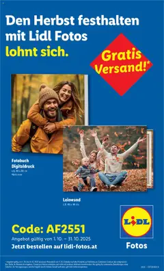Lidl Fotos ab 01.10.2025 gültig