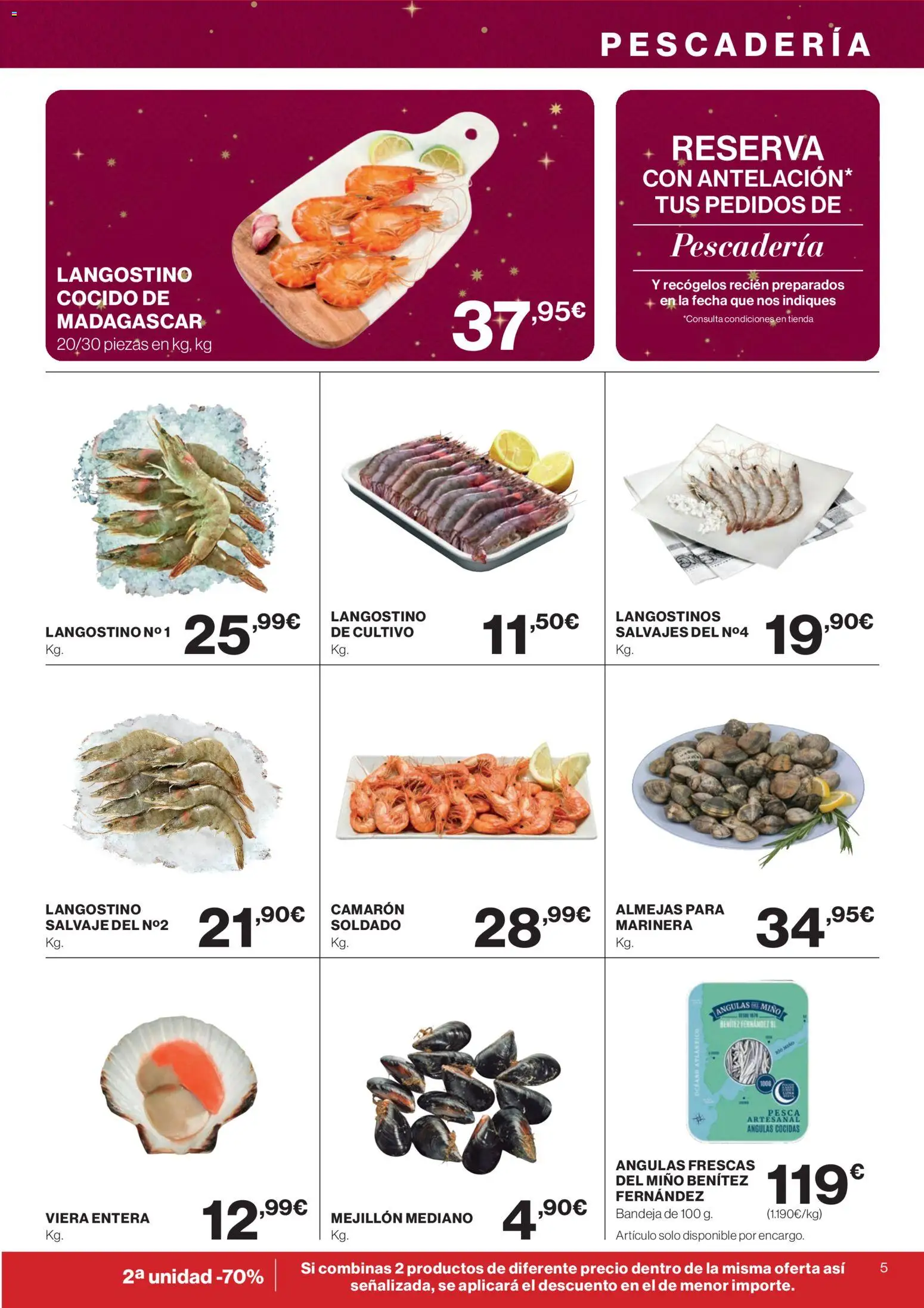 Supercor Canarias │ válido desde el 18.12.2025 | Página: 5 | Productos: Bandeja, Langostino