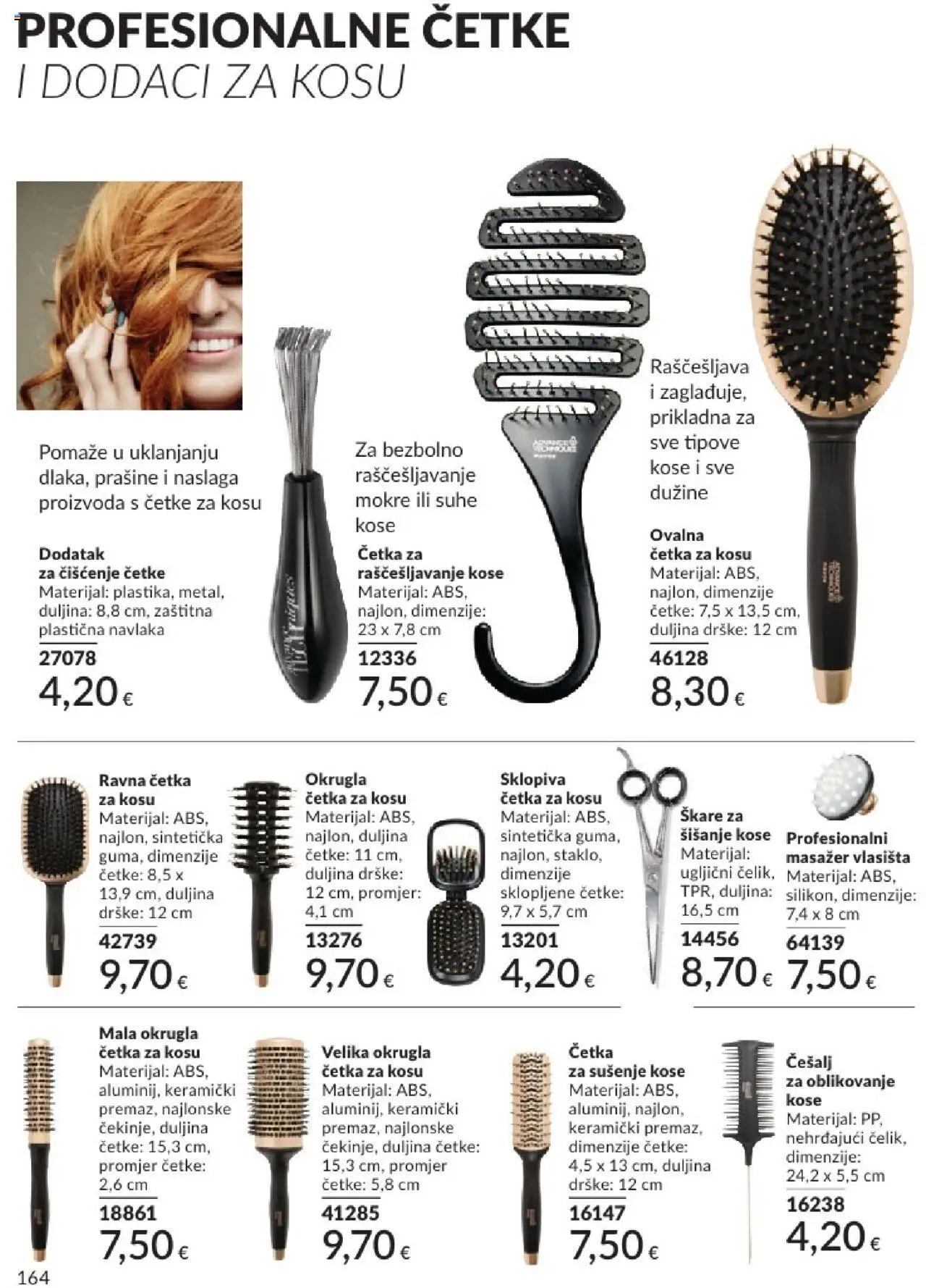 Avon katalog | vrijedi od 31.05.2025 | Stranica: 164 | Proizvodi: Četka, Škare, Četka za kosu