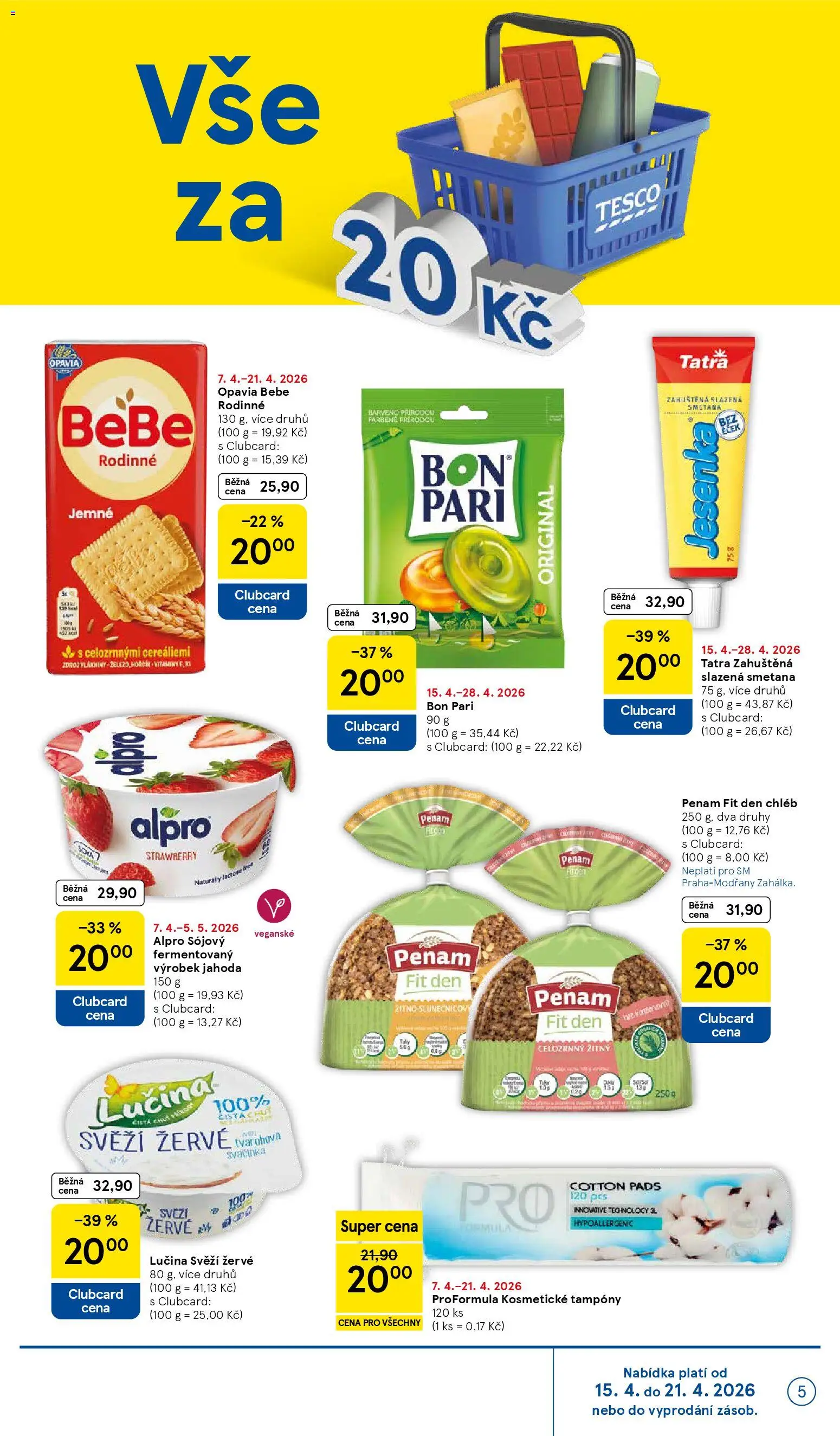 Tesco leták - Supermarket od 15.04.2026 | Strana: 5
