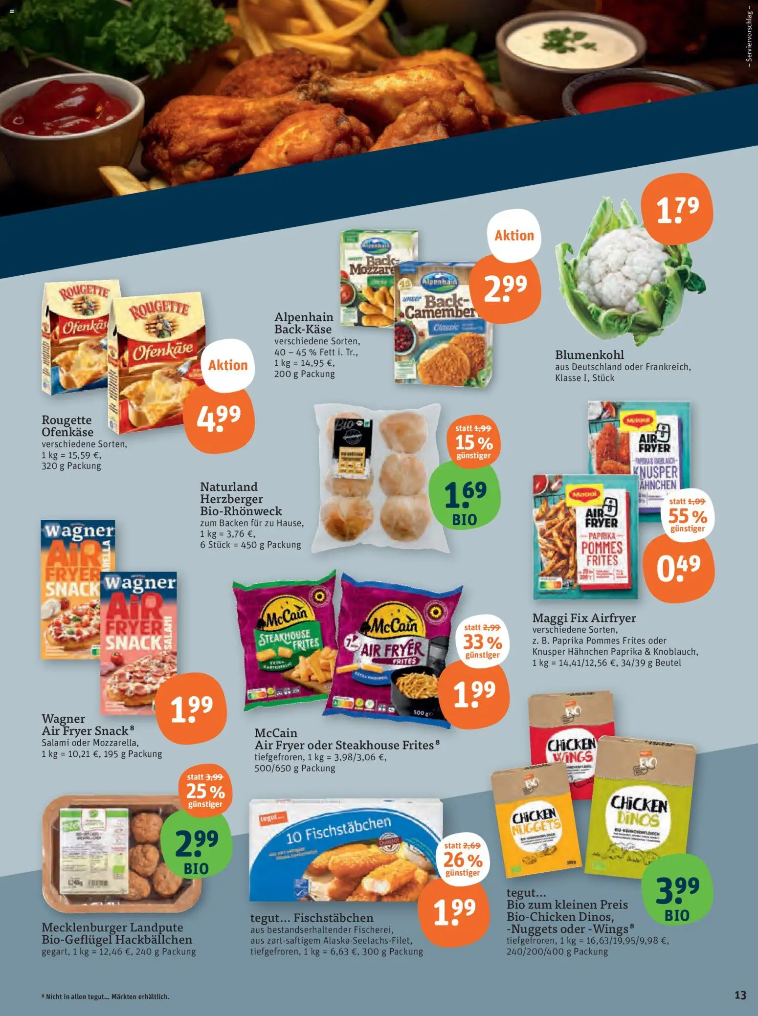 Tegut Prospekt 	 – gültig ab 03.11.2025 | Seite: 15 | Produkte: Hahnchen, Maggi, Pommes, Pommes frites