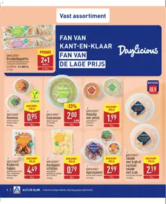 Aldi folder week 12 - Voorbeeld van een folder van Aldi, geldig van 16.03.2026 | Pagina: 8 | Producten: Baguette, Salade, Oven, Salami