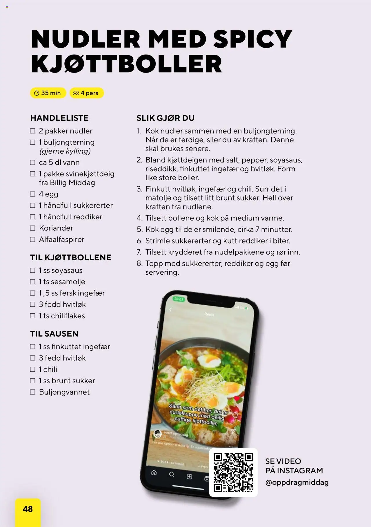 {H1} | Side: 48 | Produkter: Egg, Kylling, Суміш дитяча, Målarfärg