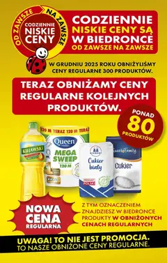 Pogląd oferty "Biedronka gazetka - Obniżamy ceny regularne " - ważna od 02.03.2026