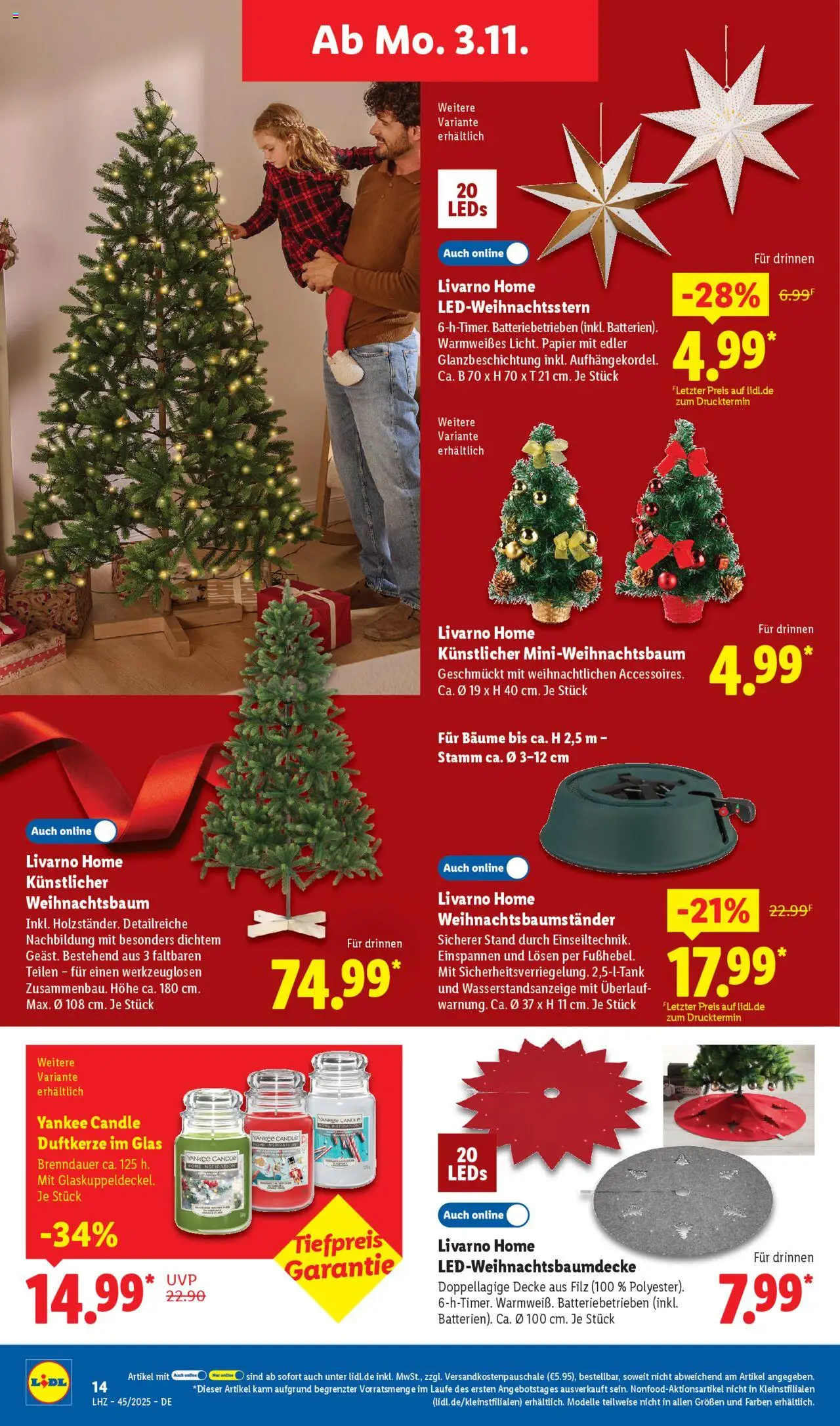 Lidl - Prospekt – gültig ab 03.11.2025 | Seite: 6 | Produkte: Decke
