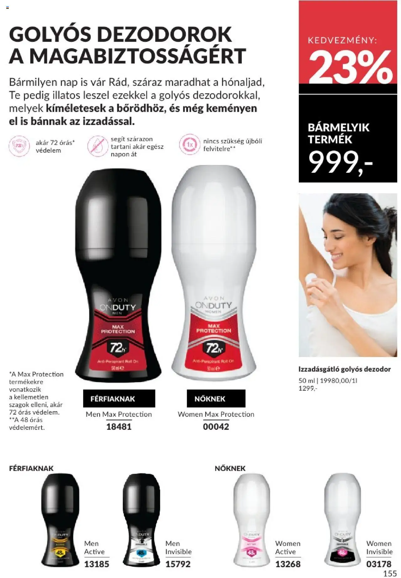 Avon akciós ujság - amely érvényes a következő dátumtól: 01.08.2025 | Oldal: 154
