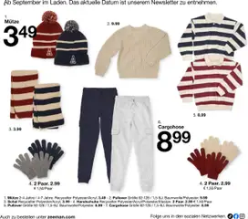 Zeeman Babyprospekt - gültig ab dem 18.07.2025 | Seite: 34 | Produkte: Cargohose, Pullover, Schal, Handschuhe