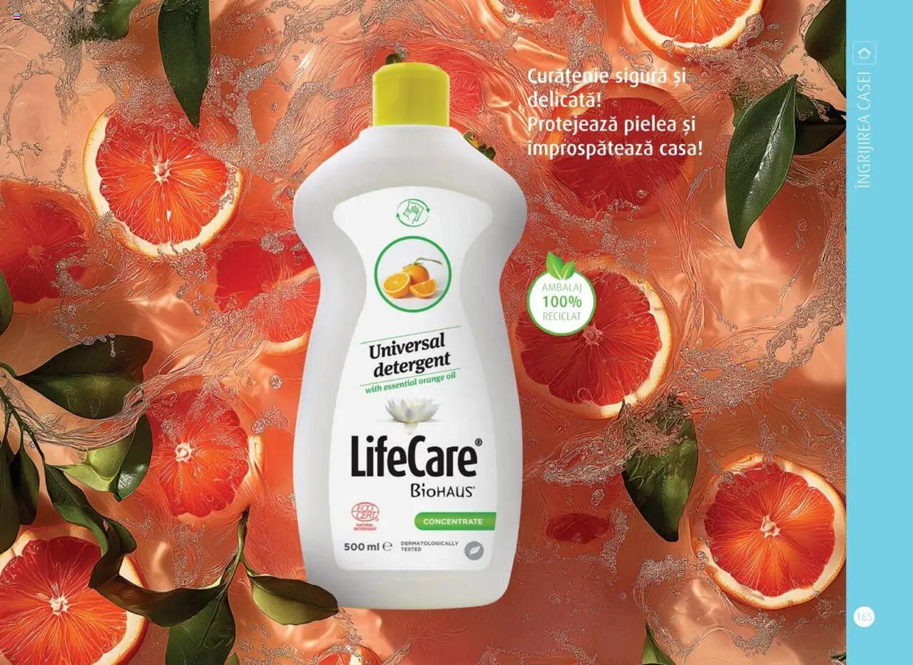 Life Care catalog - Aprilie/Octombrie – valabil de la 01.04.2025 | Pagină: 167 | Produse: Detergent