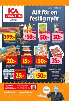 ICA Kvantum - Vellinge - Förhandsvisning av reklamblad från butik ICA Kvantum aktuell från 30.12.2025