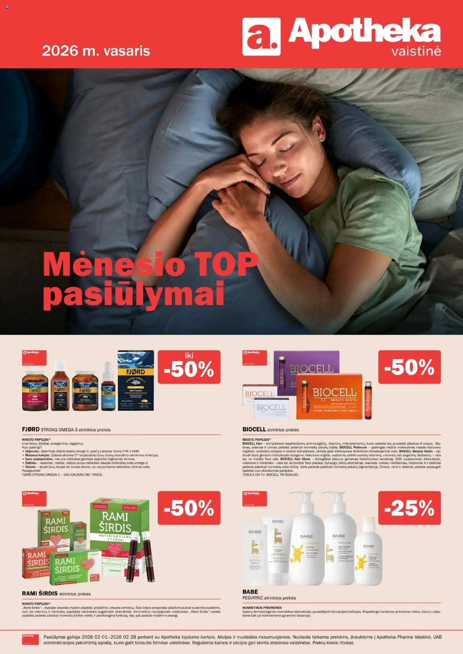 Apotheka akcijos nuo 01.02.2026 | Puslapis: 1