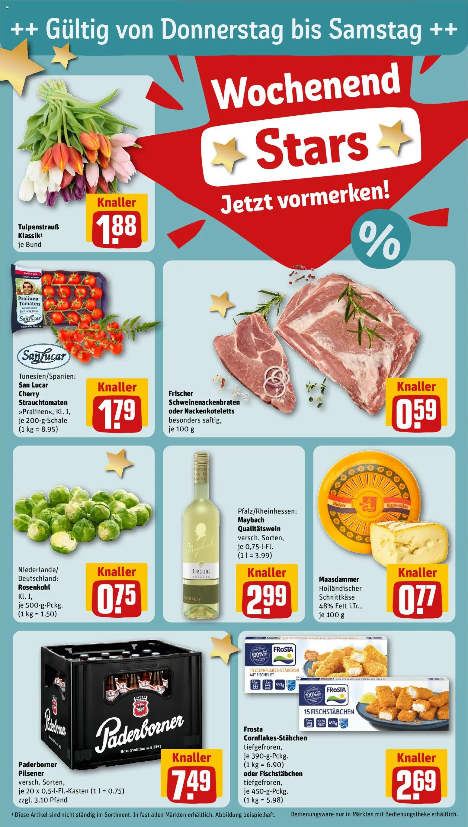 Rewe ihr Kaufpark Prospekt 	 – gültig ab 26.01.2026 | Seite: 25 | Produkte: Tomaten, Frosta, Fischstabchen