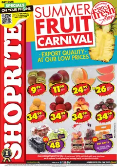 Shoprite specials catalogue – valid from 26.01.2026