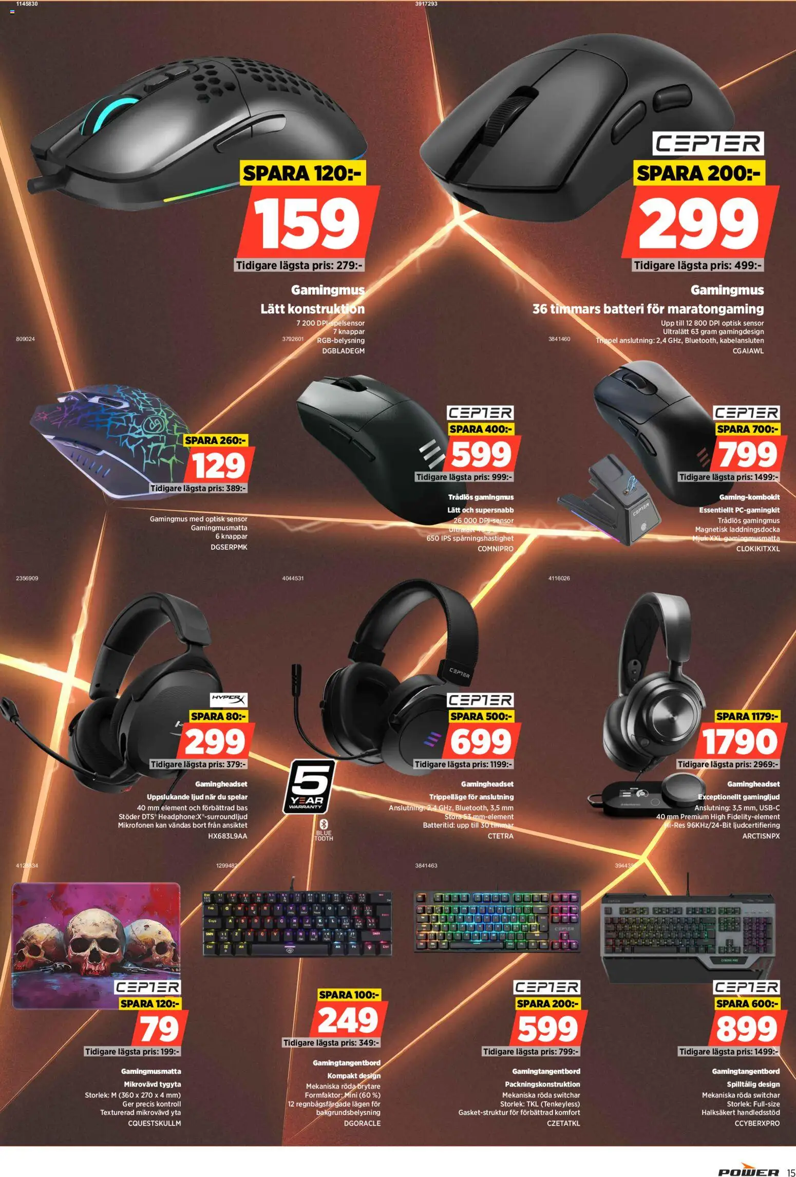 Power reklamblad aktuell från 26.01.2026 | Sida: 15 | Produkter: Batteri