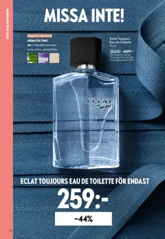 Oriflame erbjudanden 05/26 - Förhandsvisning av reklamblad från butik Oriflame aktuell från 01.04.2026 | Sida: 78 | Produkter: Eau de toilette