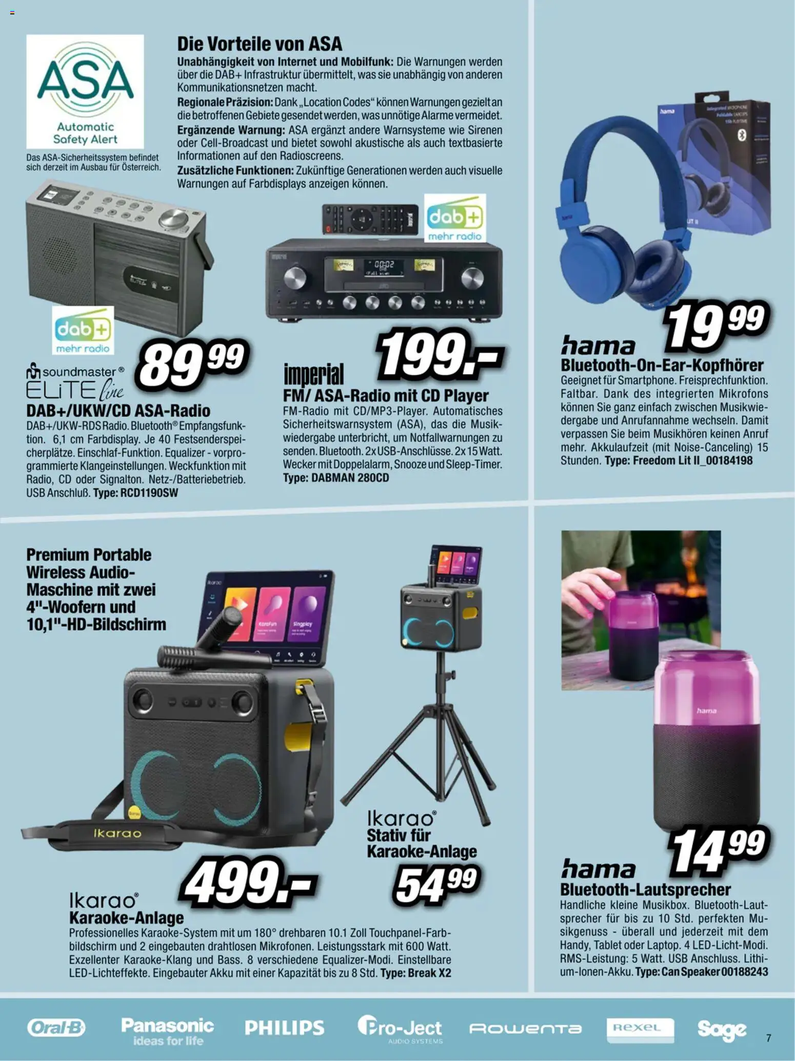 RED ZAC Flugblatt gültig ab 26.01.2026 | Seite: 7 | Produkte: Tablet, Audio, Wecker, Player