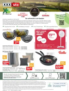 XXXL Lutz Restaurantgutscheine - gültig ab dem 24.07.2025 | Seite: 12 | Produkte: Top, Ventilator, Uhr