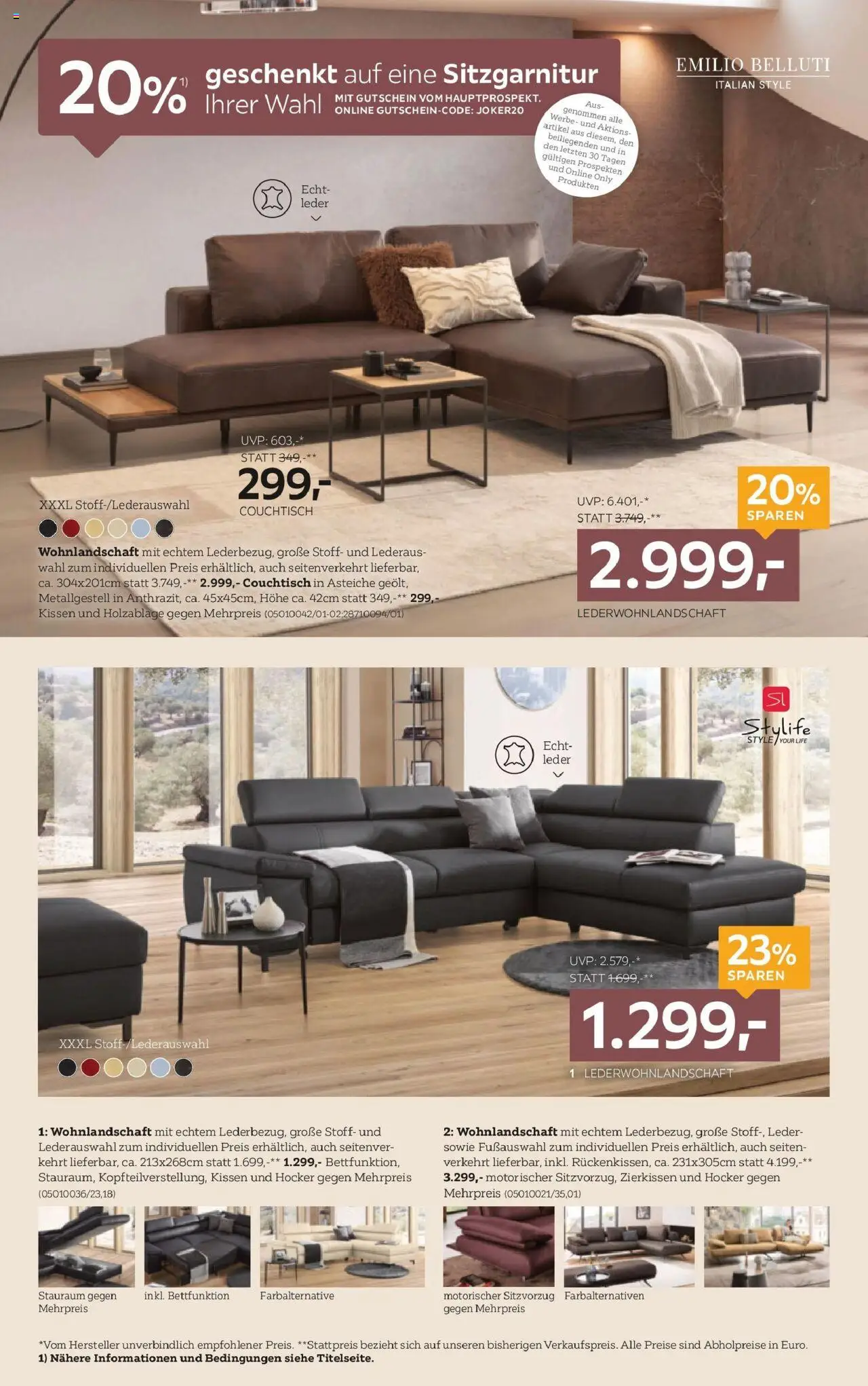 XXXLutz  Polstermöbel gültig ab 29.07.2025 | Seite: 4 | Produkte: Kissen, Couchtisch