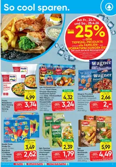 Spar - Flugblatt ab 23.04.2026 gültig | Seite: 3 | Produkte: Eis, Gemüse, Fisch