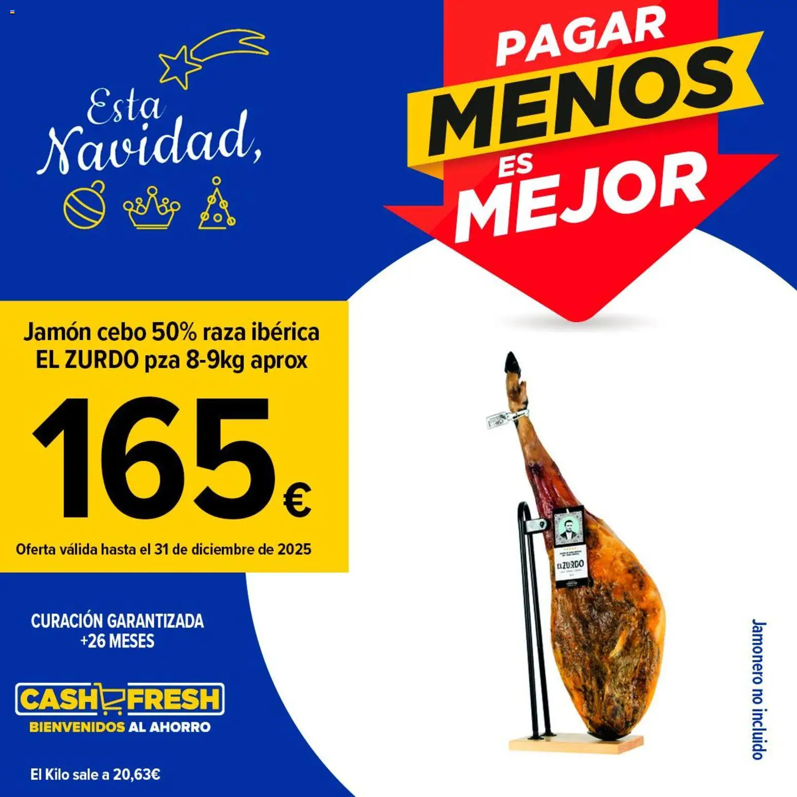Cash Fresh folleto │ válido desde el 04.12.2025 | Página: 5 | Productos: Jamón