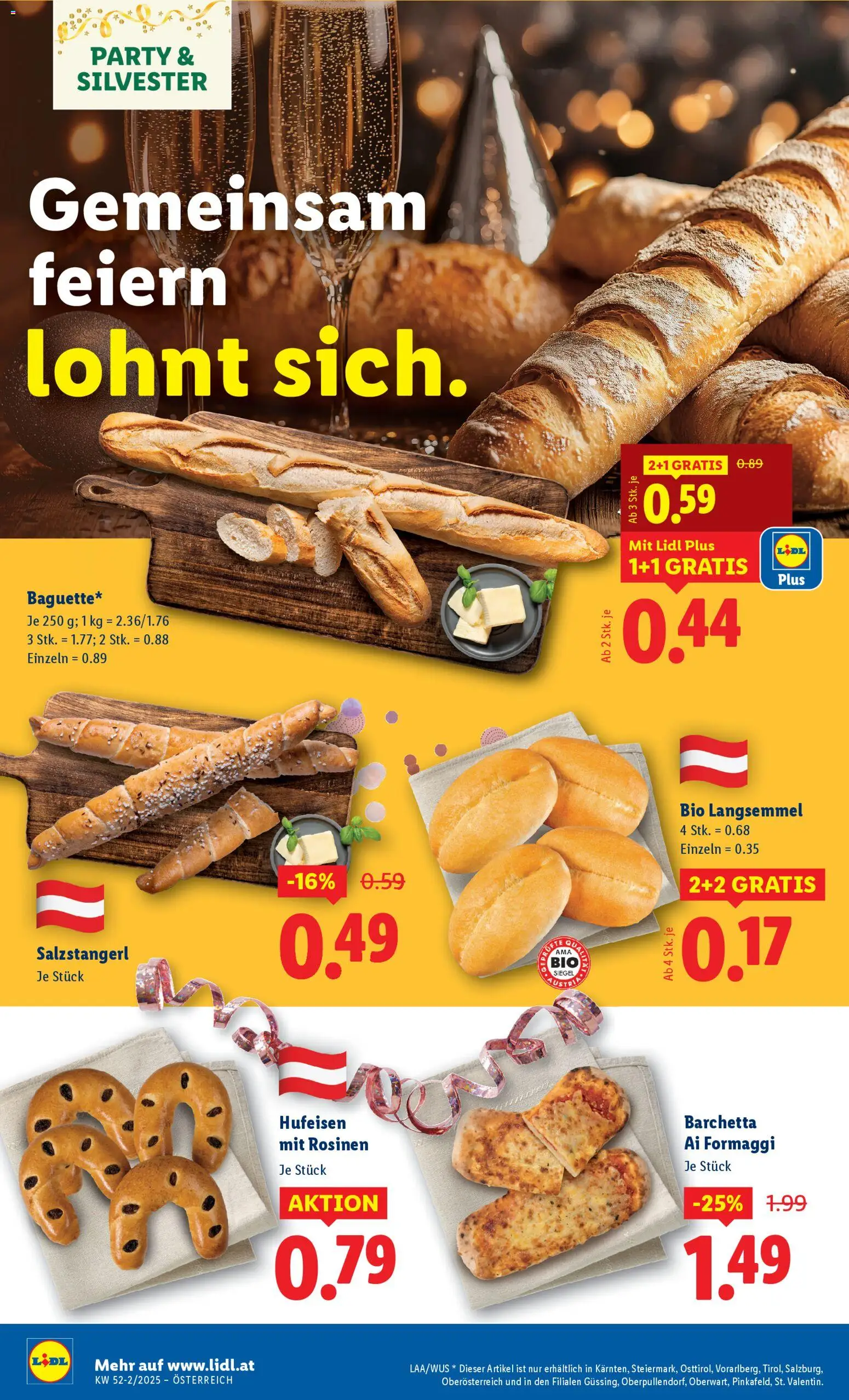 Lidl Altenmarkt im Pongau, St. Johann im Pongau, Zell am See gültig ab 27.12.2025 | Seite: 6 | Produkte: Rosinen