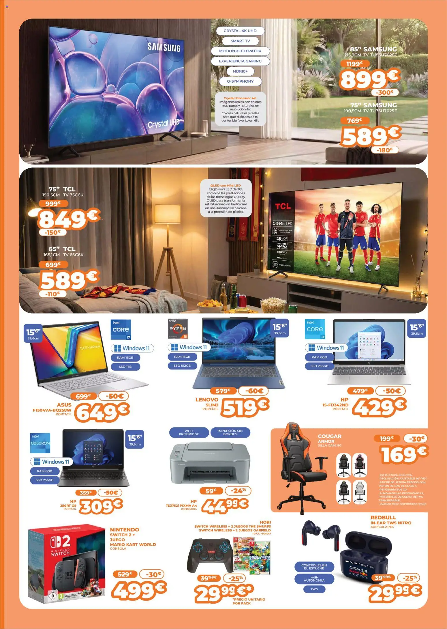 Pascual Martí folleto │ válido desde el 01.03.2026 | Página: 7 | Productos: Consola, Nintendo, Impresora, Peso