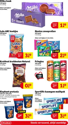 Pringles, 165 gram - Voorbeeld van een folder van Kruidvat, geldig van 28.10.2025 | Pagina: 28