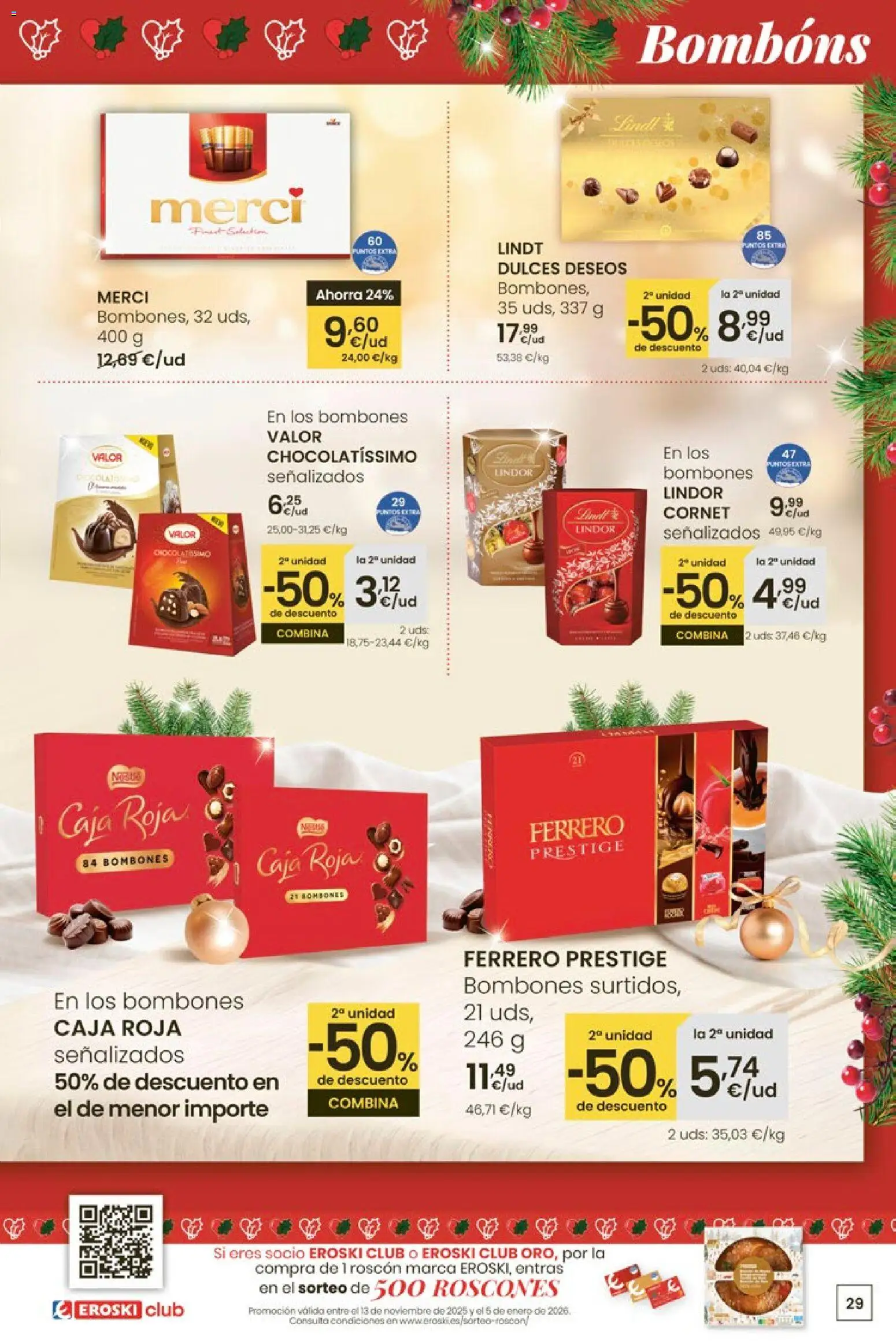 Eroski - Nadal │ válido desde el 18.12.2025 | Página: 29 | Productos: Κεραία, Caja