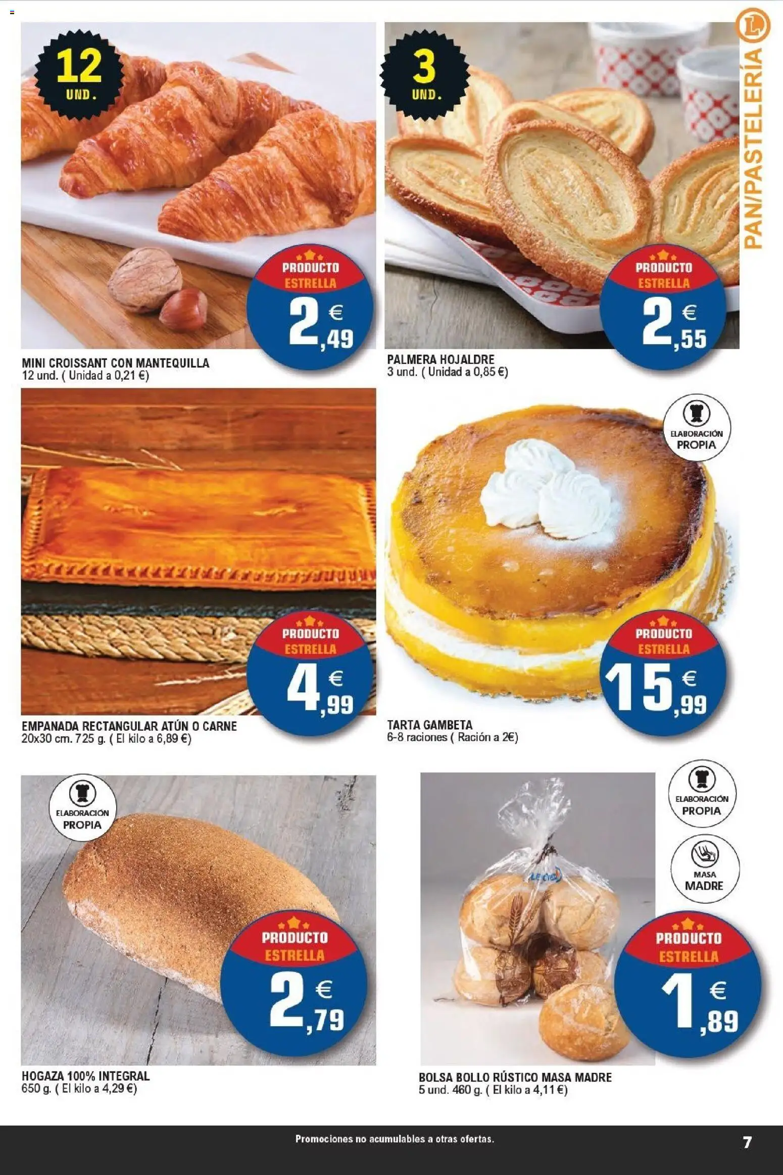 E.Leclerc - La semana del Ahorro │ válido desde el 16.02.2026 | Página: 7 | Productos: Croissant, Bolsa, Συσκευή ροής