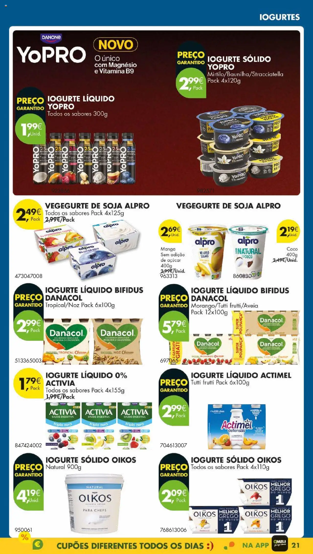 Pingo Doce folheto │ válido de 01.07.2025 | Página: 25 | Produtos: Soja, Iogurte, Pá, Iogurte liquido