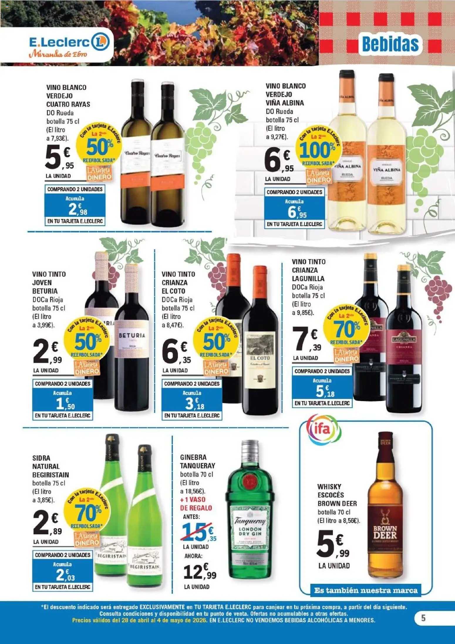 E.Leclerc Miranda de Ebro │ válido desde el 28.04.2026 | Página: 5