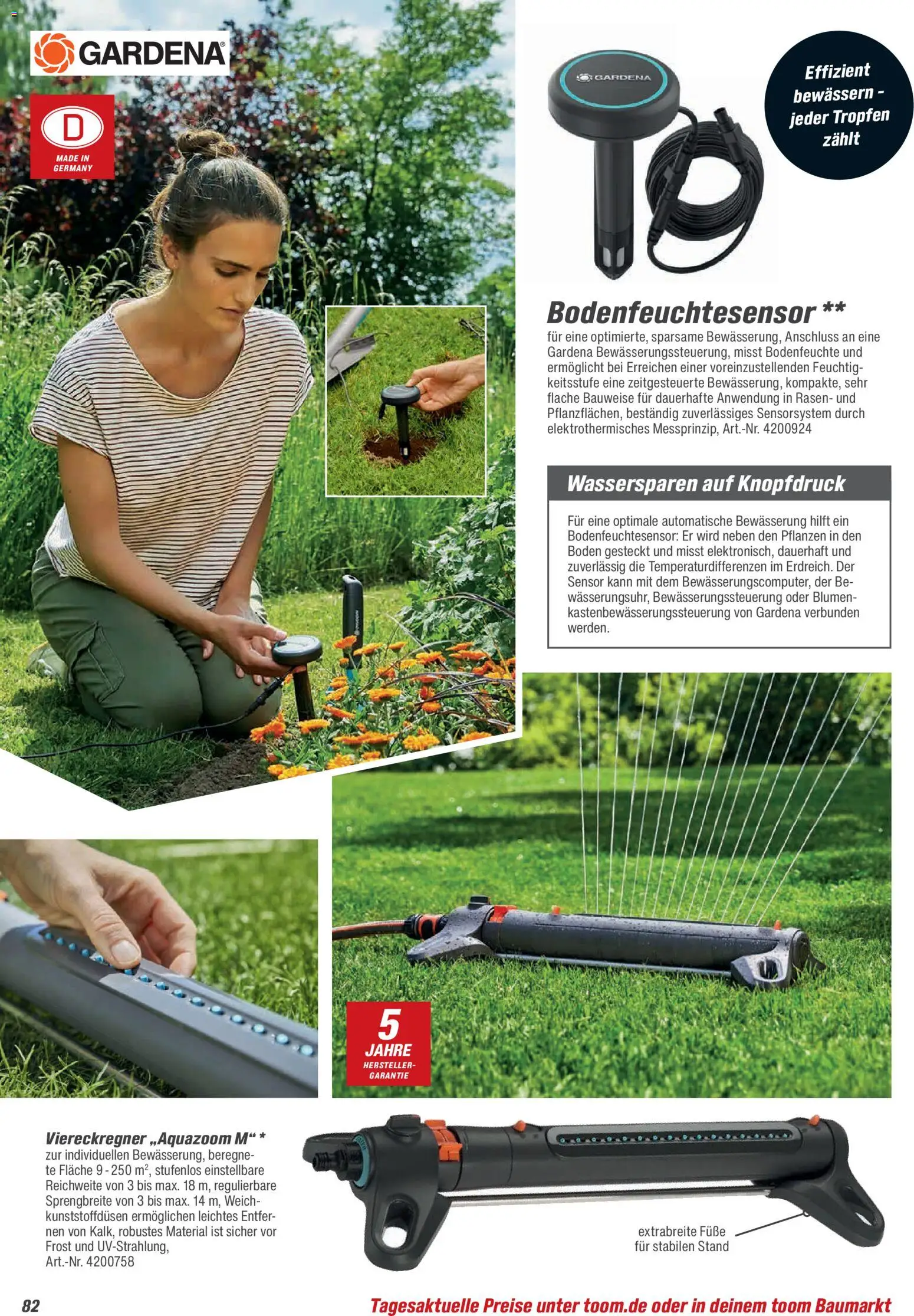 Toom Baumarkt Gartenpflege & Teich 2026 – gültig ab 20.02.2026 | Seite: 82 | Produkte: Blumen