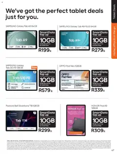 Cell C - Contract Deals │ valid from 01.08.2025 | Page: 47 | Products: Sim, Phone, Keyboard, Stock