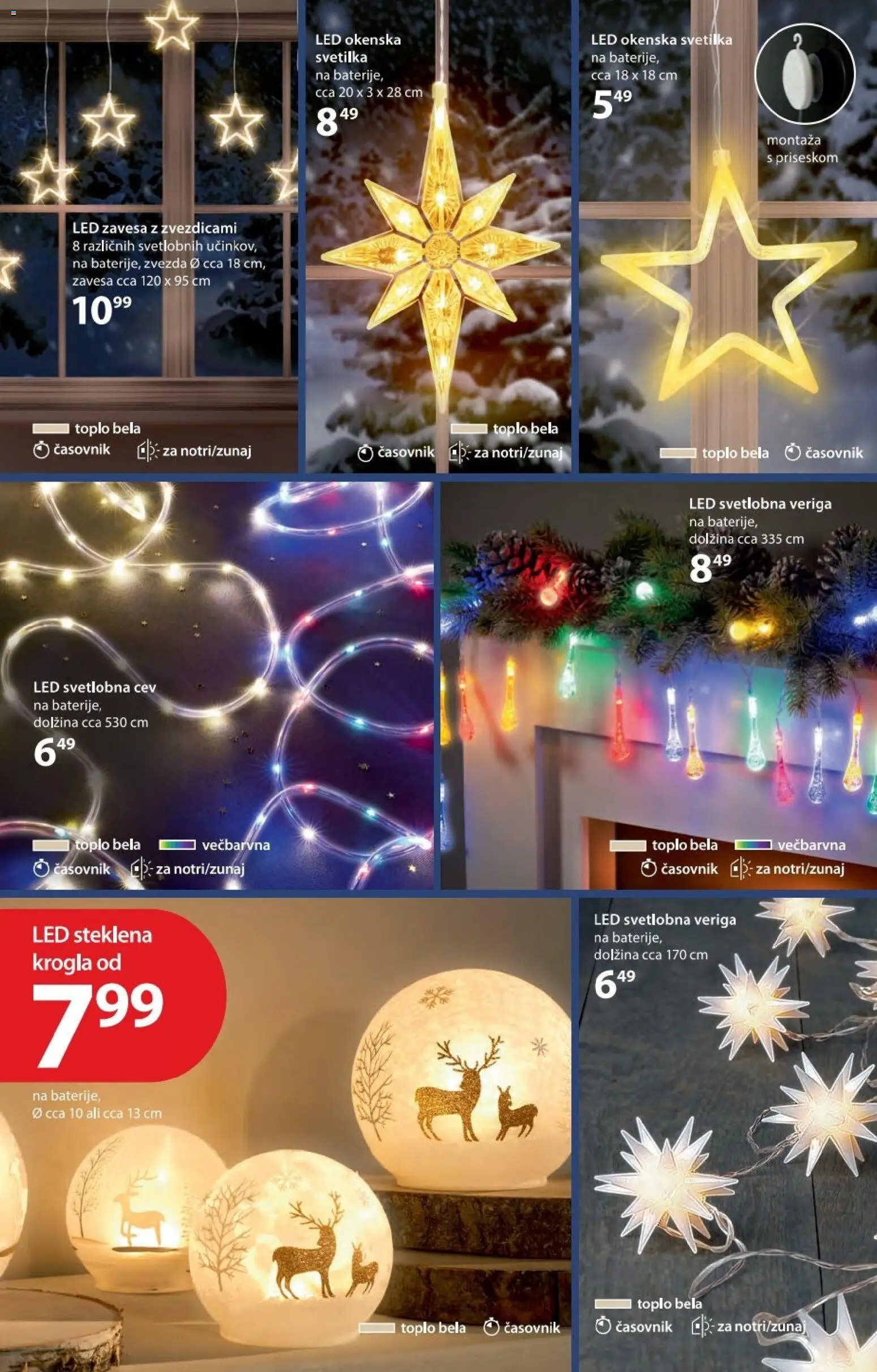 Novi NKD katalog ponudbe – veljaven od 06.11.2025 | Stran: 22 | Izdelki: Svetilka, Časovnik