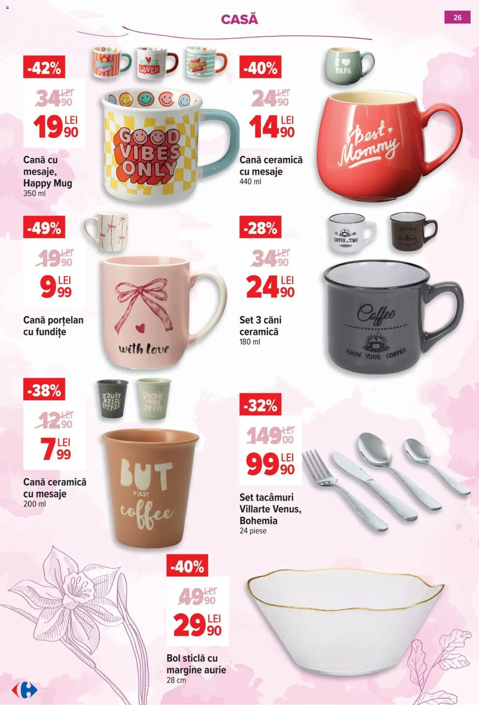 Noul catalog Carrefour – valabil de la 18.02.2026 | Pagină: 26 | Produse: Bol