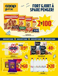 Forhåndsvisning av Coop Prix kundeavis gyldig fra 21.07.2025